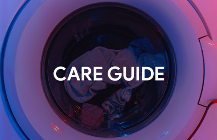 image of a washing machine used for a blog post about care guide for DTG printed garments.
