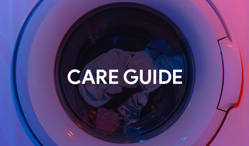 image of a washing machine used for a blog post about care guide for DTG printed garments.